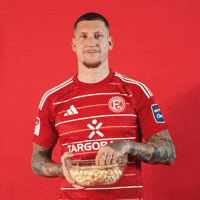 Soccer Popcorn GIF by Fortuna Düsseldorf