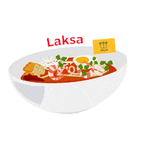 whyqsg singapore hawker laksa hawker food Sticker