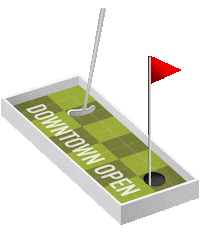 Putt Putt Dhi Sticker by Downtown Huntsville