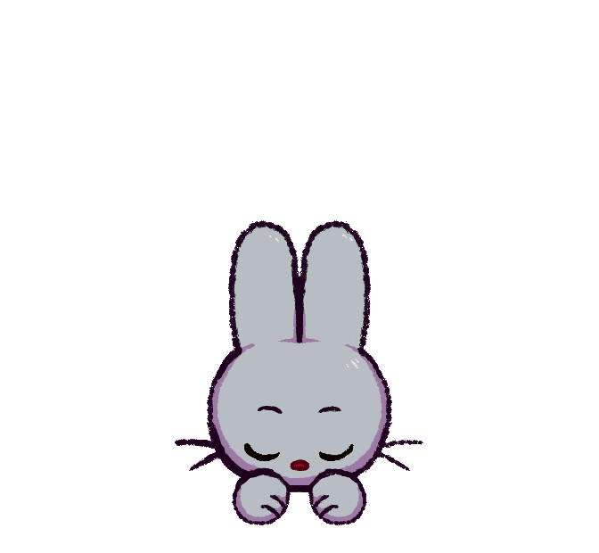 Halloween Bunny Sticker