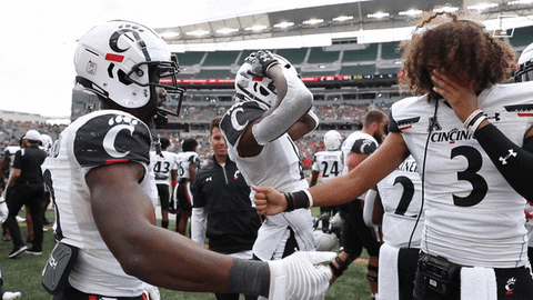 College Football Ncaa GIF by Cincinnati Bearcats