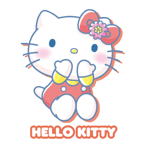 Hello Kitty Wink Sticker by Sanrio
