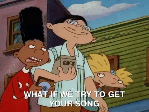 hey arnold nicksplat GIF