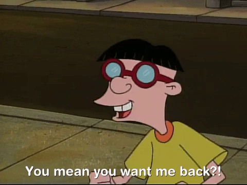 hey arnold nicksplat GIF