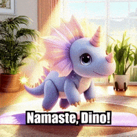 Yoga Wellness GIF by Divineasaur