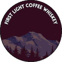 firstlightcraftspirits whiskey first light coffee whiskey first light whiskey Sticker
