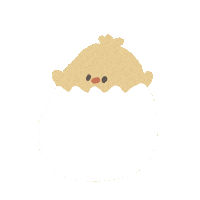 Spring Easter Sticker