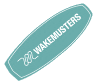 Surf Surfing Sticker by WAKEMUSTERS