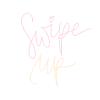Pink Swipe Up Sticker