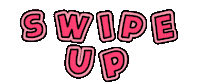 Pink Swipe Up Sticker by Poppy Deyes