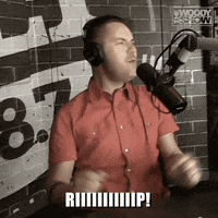 Rip Yes GIF by The Woody Show