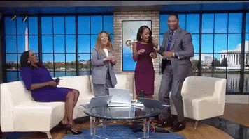 Happy On Air GIF by FOX 5 DC