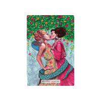 Tarot Deck Drag Sticker by Ethony