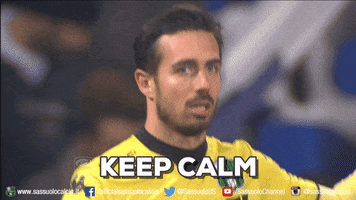 keep calm serie a GIF by U.S. Sassuolo Calcio