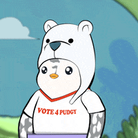 Clown Here You Go GIF by Pudgy Penguins