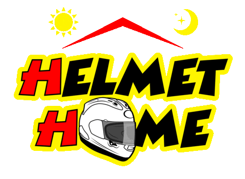 Motorcycle Moto Sticker by Helmet Home