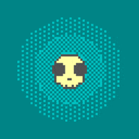 skull 8bit GIF by jeremypicard