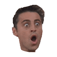 Shocked Friends Sticker by imoji