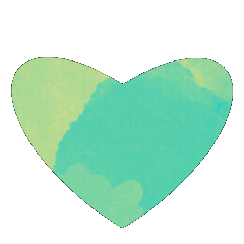 SweetiepaperShoppe giphyupload sweetiepaper shoppe watercolor heart watercolour heart Sticker