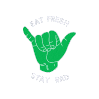sweetbeeteatfreshstayrad nutrition rad south africa lekker Sticker