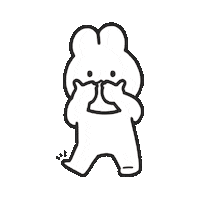 jr_1485_ rabbit baekhyun bbh 백현 Sticker