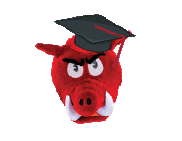 Arkansas Razorbacks Sticker by Arkansas Alumni Association