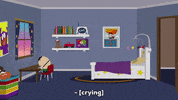 sad ike broflovski GIF by South Park 