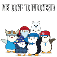 Traveling Welcome To Sticker by Pudgy Penguins