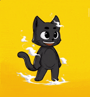 HeroGalaxyNFT cat gm hg herogalaxy GIF