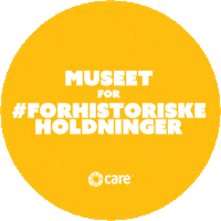 sissel museetforforhistoriskeholdninger Sticker by Care Norge