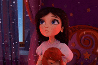 Tsarevny girl snow face eyes GIF