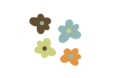 Golf Flower Sticker