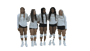 ECUTigers sports friends girls squad Sticker