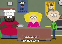 yelling mr. mackey GIF by South Park 