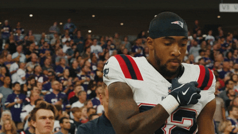 Running Back Football GIF by New England Patriots