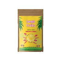 Jungle_Fruits summer fruit tropical pineapple Sticker