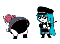 Hatsune Miku Courtney GIF