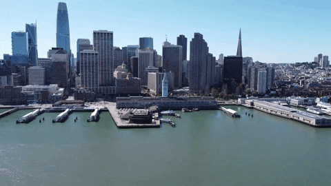 San Francisco Pier GIF by Yevbel
