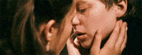 french kiss GIF