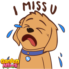 Sad Miss You Sticker by GardenAffairs