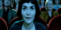 audrey tautou amelie breaks the 4th wall GIF by Maudit