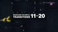 Animated Seamless Colorful Transitions 11 20