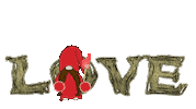 Cheerleader Love Sticker