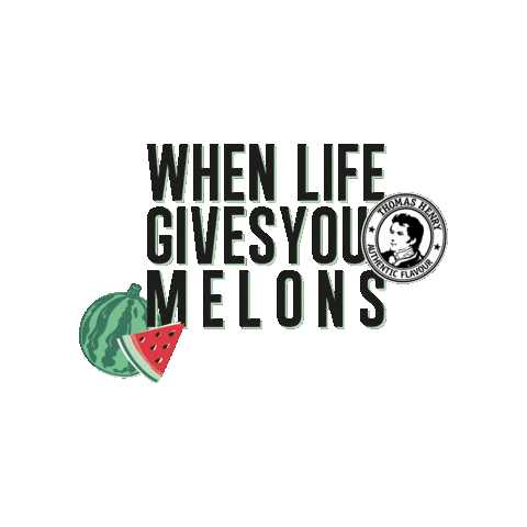 Cheers Watermelon Sticker by Thomas Henry
