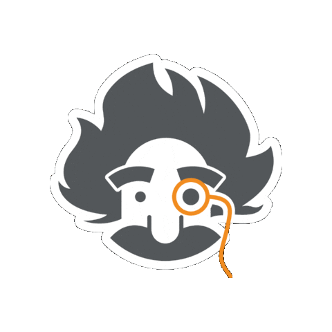 Thinking Contemplate Sticker by Einstein Moving