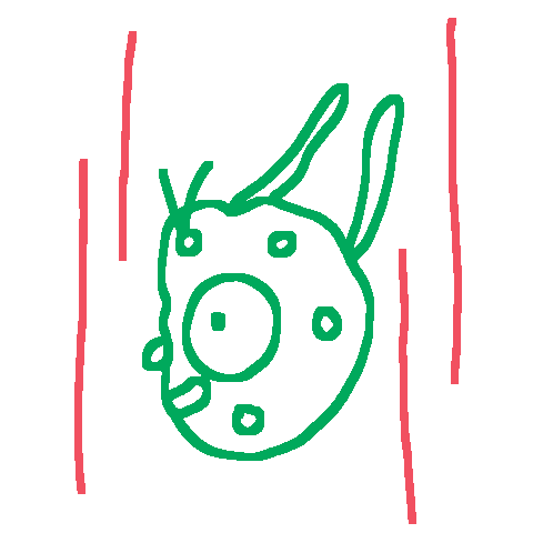 Potato Falling Sticker by harasananas