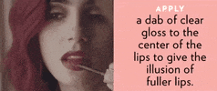 lily collins pink GIF by Byrdie Beauty