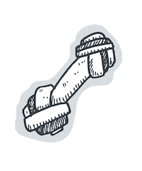 dotsure bone dog toy dotsure dotsurepet Sticker