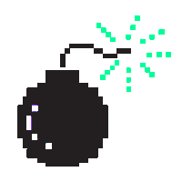 Bomb Explode Sticker by GIPHY CAM