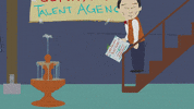 flowing talent agency GIF by South Park 